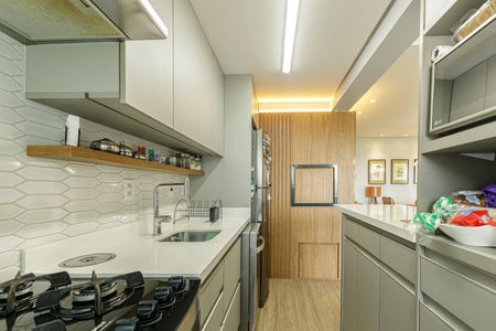 Apartamento à venda com 80m², 3 quartos e 2 vagasCozinha