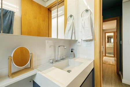 Apartamento à venda com 80m², 3 quartos e 2 vagasBanheiro da Suíte