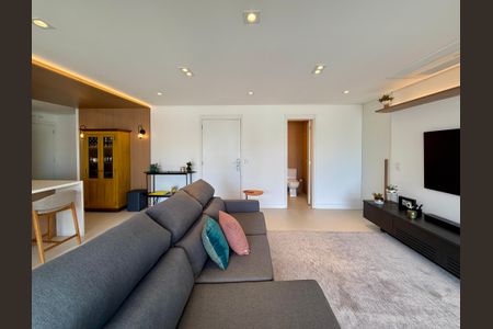 Sala  de apartamento à venda com 2 quartos, 100m² em Jardim das Acacias, São Paulo