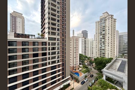 Vista  de kitnet/studio para alugar com 1 quarto, 32m² em Itaim Bibi, São Paulo