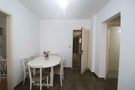 Sala de apartamento para alugar com 1 quarto, 56m² em Jardim Belmar, Guarujá