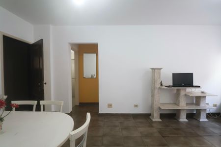 Sala de apartamento para alugar com 1 quarto, 56m² em Jardim Belmar, Guarujá