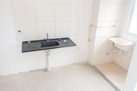 Apartamento à venda com 39m², 2 quartos e 1 vagaCozinha e Área de Serviço