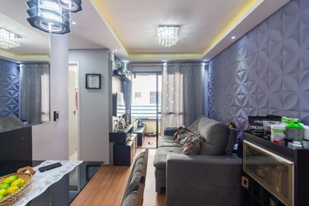 Sala  de apartamento à venda com 2 quartos, 48m² em Recanto das Rosas, Osasco