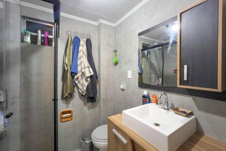 Banheiro de apartamento à venda com 1 quarto, 35m² em Liberdade, São Paulo
