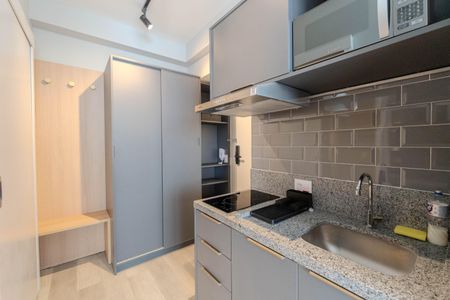 Studio para alugar com 32m², 1 quarto e sem vagaCozinha