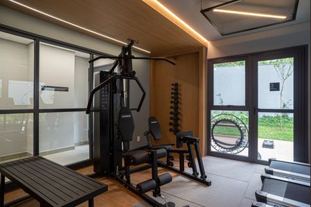 Studio para alugar com 32m², 1 quarto e sem vagaÁrea comum - Academia