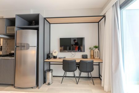 Studio para alugar com 32m², 1 quarto e sem vagaStudio