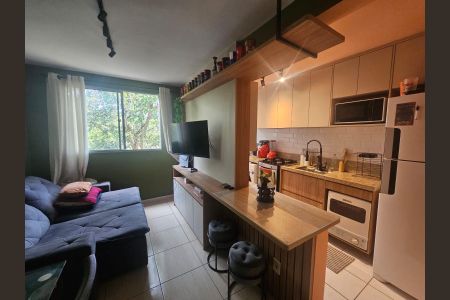 Sala de apartamento para alugar com 2 quartos, 54m² em Jardim California, Jacareí