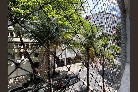 Sala - vista da sala de apartamento para alugar com 3 quartos, 130m² em Copacabana, Rio de Janeiro