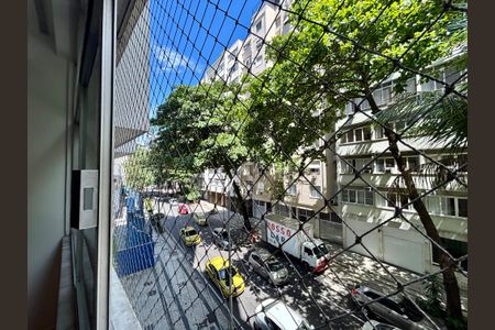 Sala - vista da sala de apartamento para alugar com 3 quartos, 130m² em Copacabana, Rio de Janeiro