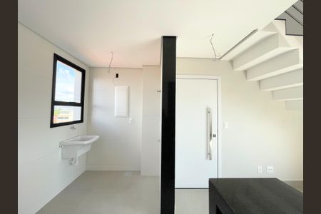 Área de serviço de apartamento à venda com 4 quartos, 144m² em Planalto, Belo Horizonte