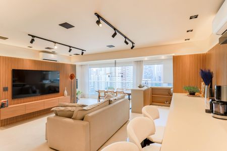 Apartamento à venda com 103m², 2 quartos e 2 vagasSala