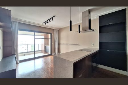 Sala / Cozinha  de apartamento para alugar com 1 quarto, 50m² em Barra Funda, São Paulo