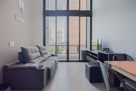 Apartamento para alugar com 45m², 1 quarto e 1 vaga Apartamento para alugar com 45m², 1 quarto e 1 vagaSala