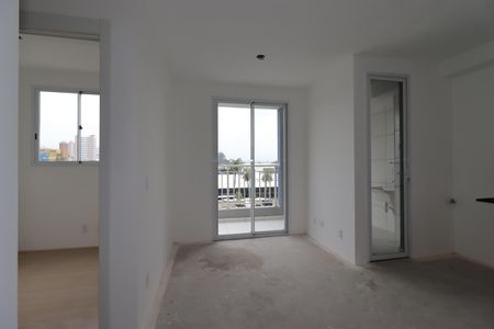 Sala de apartamento à venda com 2 quartos, 43m² em Jardim, Santo André