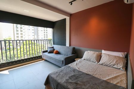 Studio de kitnet/studio para alugar com 1 quarto, 24m² em Cidade Monções, São Paulo