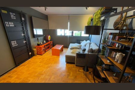 Sala de apartamento à venda com 2 quartos, 79m² em Jardim Paulista, São Paulo