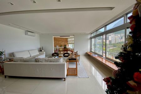 SALA de apartamento para alugar com 5 quartos, 267m² em Lagoa, Rio de Janeiro