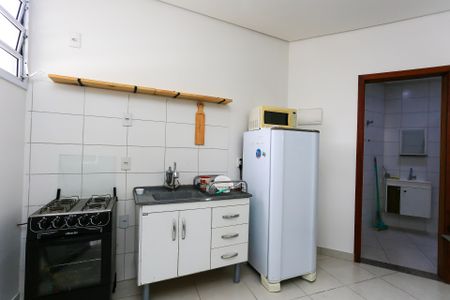 Kitnet cozinha de kitnet/studio para alugar com 1 quarto, 30m² em Parque Regina, São Paulo