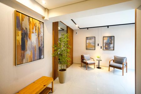 Apartamento à venda com 40m², 2 quartos e 1 vagaHall social