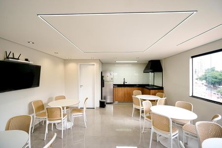 Apartamento à venda com 40m², 2 quartos e 1 vagaSalão de festas