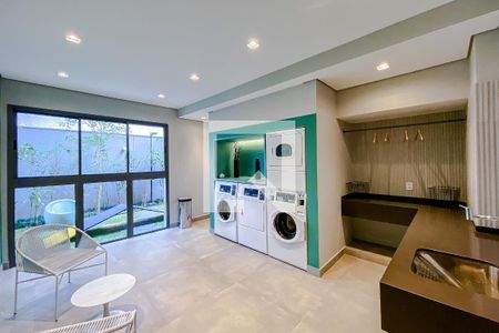 Apartamento para alugar com 30m², 1 quarto e sem vaga Apartamento para alugar com 30m², 1 quarto e sem vagaLavanderia