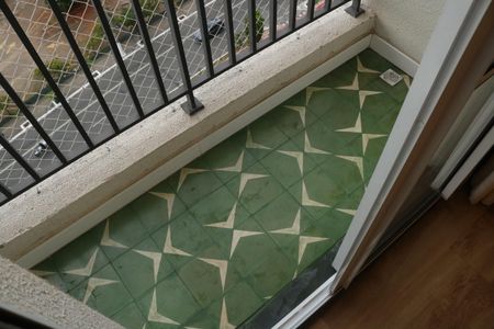 Varanda da Sala de apartamento para alugar com 1 quarto, 37m² em Santa Cecilia, São Paulo