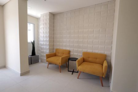 Apartamento à venda com 37m², 2 quartos e sem vagaHall social