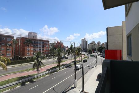 Vista de apartamento para alugar com 2 quartos, 80m² em Jardim Belmar, Guarujá