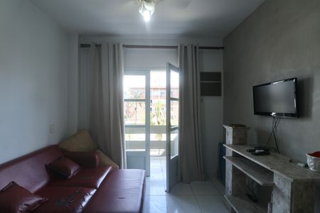 Sala de apartamento para alugar com 2 quartos, 80m² em Jardim Belmar, Guarujá