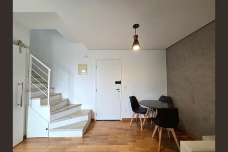 Sala de apartamento para alugar com 1 quarto, 50m² em Itaim Bibi, São Paulo