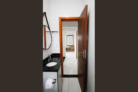 Casa de condomínio para alugar com 56m², 2 quartos e 1 vagaBanheiro