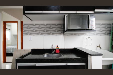 Casa de condomínio para alugar com 56m², 2 quartos e 1 vagaCozinha