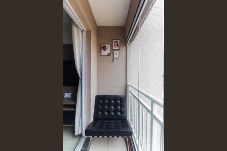 Varanda da Sala de apartamento à venda com 2 quartos, 49m² em Vila Monte Santo, São Paulo