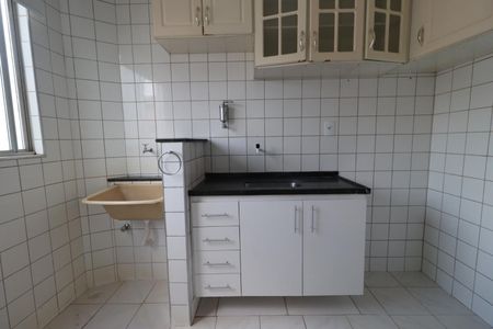 Cozinha de apartamento para alugar com 3 quartos, 55m² em Jardim Paulistano, Ribeirão Preto