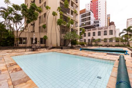 Apartamento para alugar com 110m², 1 quarto e 2 vagas Apartamento para alugar com 110m², 1 quarto e 2 vagasÁrea comum - Piscina