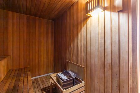 Apartamento para alugar com 110m², 1 quarto e 2 vagas Apartamento para alugar com 110m², 1 quarto e 2 vagasÁrea comum - Sauna