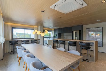 Studio à venda com 24m², 1 quarto e sem vagaÁrea comum - Espaço Gourmet