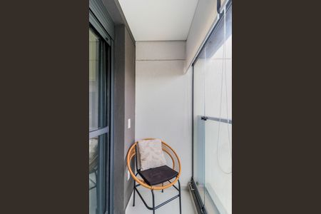 Studio à venda com 24m², 1 quarto e sem vagaVaranda