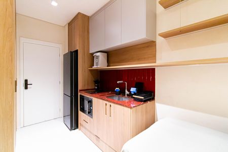 Studio para alugar com 25m², 1 quarto e sem vagaCozinha