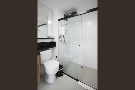 Studio para alugar com 29m², 1 quarto e sem vaga Studio para alugar com 29m², 1 quarto e sem vagaBanheiro Social