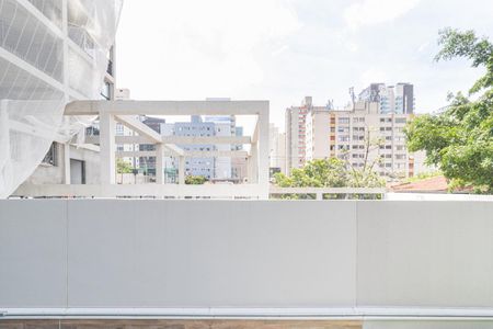 Studio para alugar com 29m², 1 quarto e sem vagaVaranda