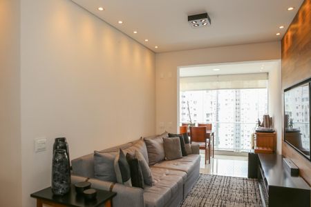Sala de apartamento à venda com 2 quartos, 67m² em Vila Anastácio, São Paulo
