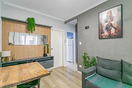 Sala de apartamento à venda com 1 quarto, 37m² em Aclimação, São Paulo