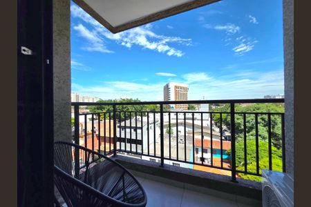 Apartamento para alugar com 28m², 1 quarto e sem vagaVaranda