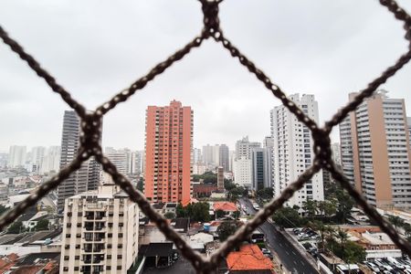 Varanda da Sala - vista de apartamento à venda com 1 quarto, 52m² em Centro, São Bernardo do Campo