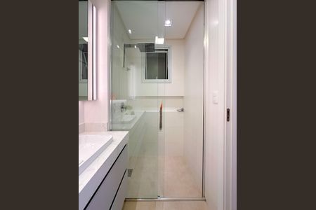 Apartamento para alugar com 138m², 3 quartos e 2 vagasBanheiro da Suíte 1