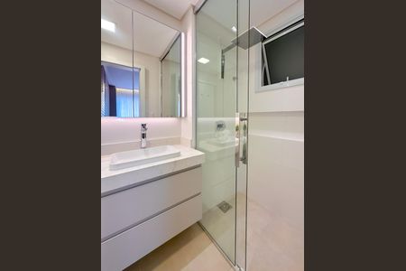 Apartamento para alugar com 138m², 3 quartos e 2 vagasBanheiro da Suíte 1