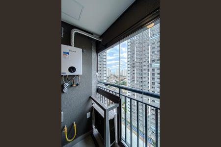 Varanda da Sala de apartamento para alugar com 1 quarto, 30m² em Quarta Parada, São Paulo